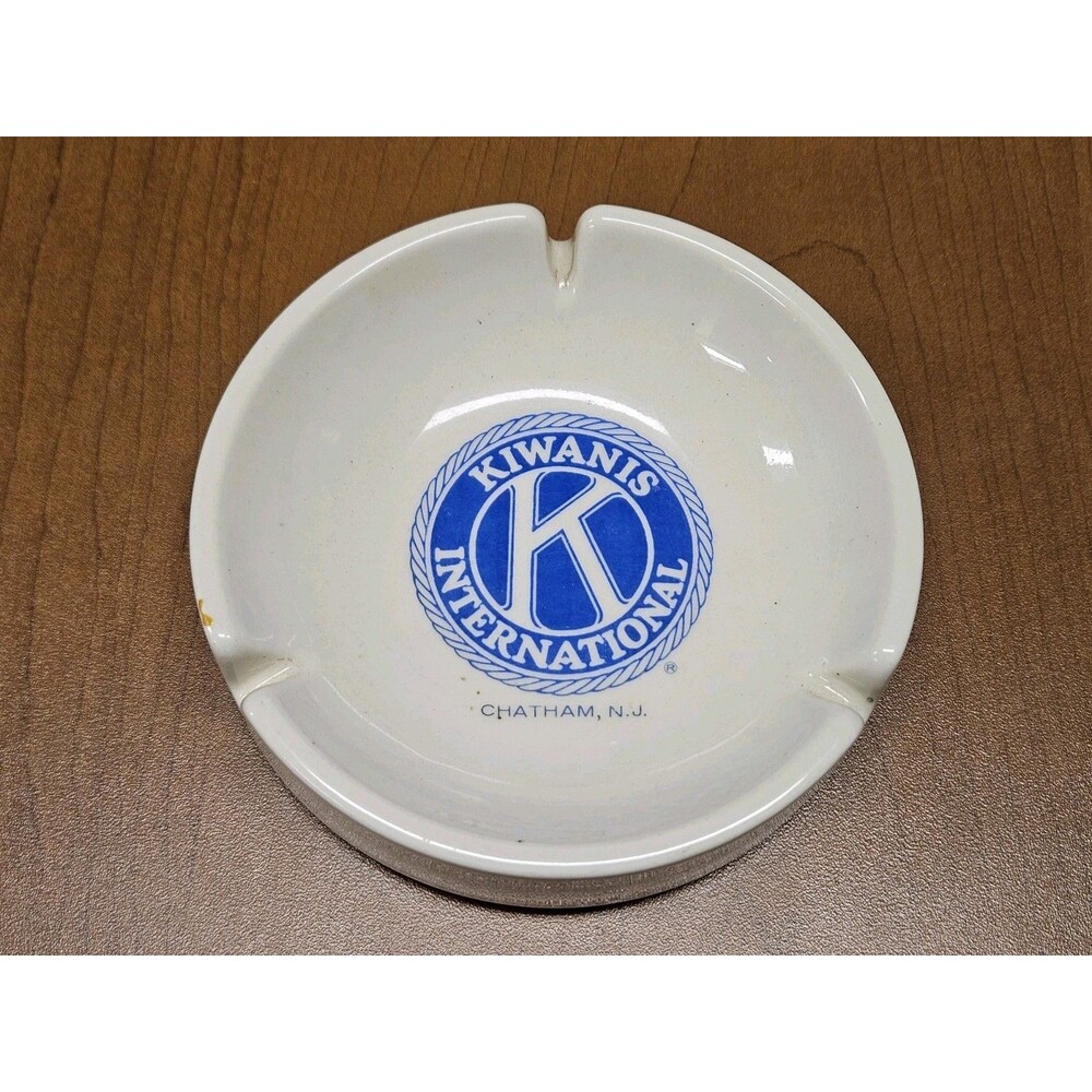 Ceramic Ash Tray Kiwanis International